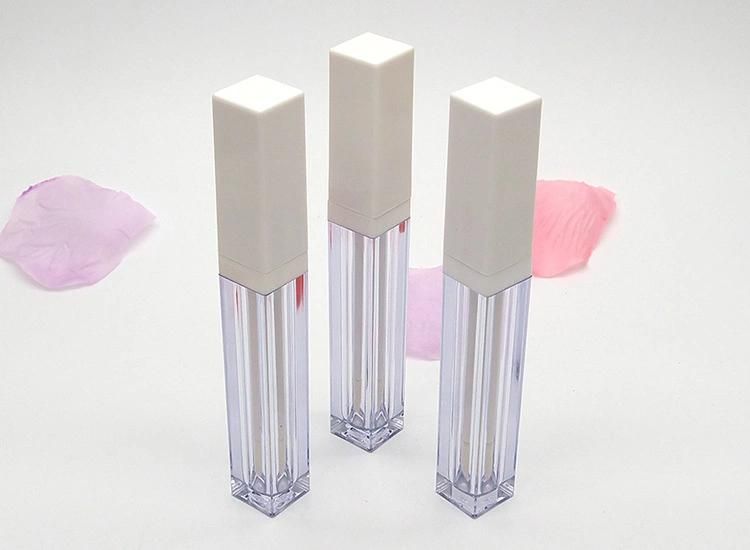 4ml Square Lip Gloss Tube Empty Tube Lip Glaze Empty Bottle Makeup Lip Glaze Segmented Bottling