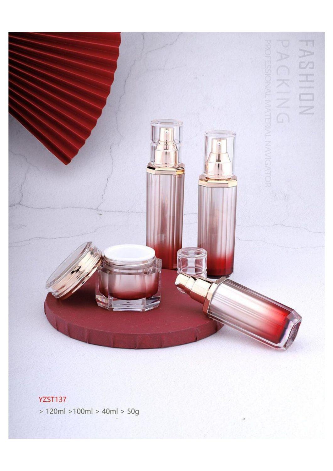 Ys008 Luxury New Design Cosmetic Body Lotion Bottle Have Stock