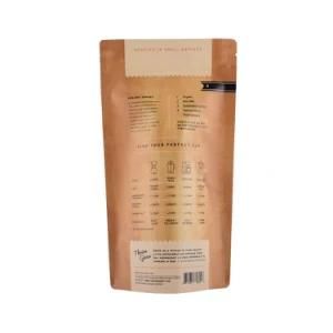 Coffee Rice Packaging Bag Zip-Lock Reusable Plastic Packaging Nut Aluminum Foil Zip Coffee Paper Packaging Bag