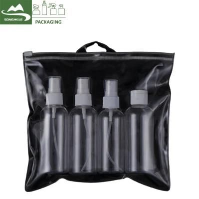 Toiletry 50ml Cosmetic Packaging PETG Bottle Kit Pet Travel Bottles