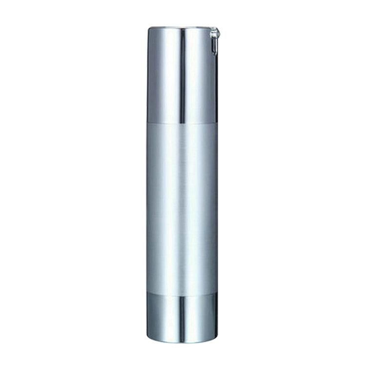 15ml 30ml 50ml Empty Cosmetic Silver Airless Pump Dispenser Bottle (SKH-1076)