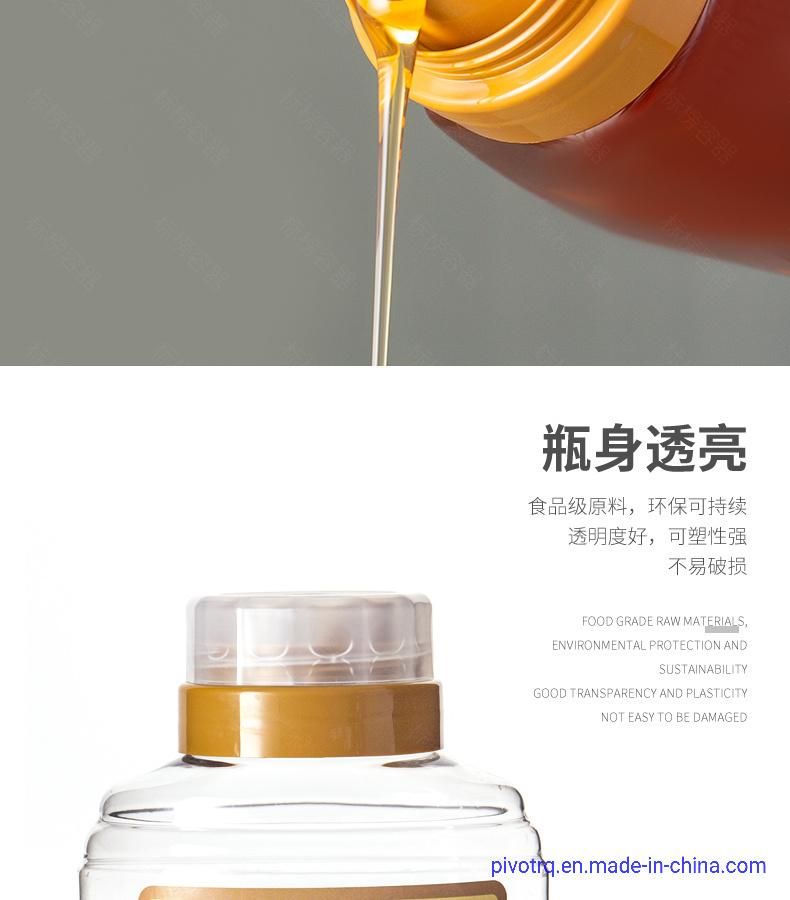 1000g 500g 360ml 720ml Plastic Pet Honey Syrup Beverage Jam Bottle