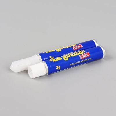 Construction Adhesive Alumnium Squeeze Tube Packaging with Nozzle