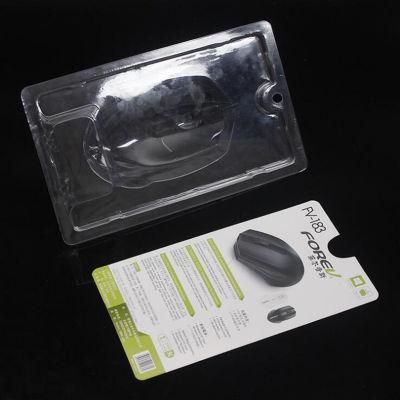 Custom ESD Plastic Mouse Packaging Plastic Clamshell Blister for Electronic Packing