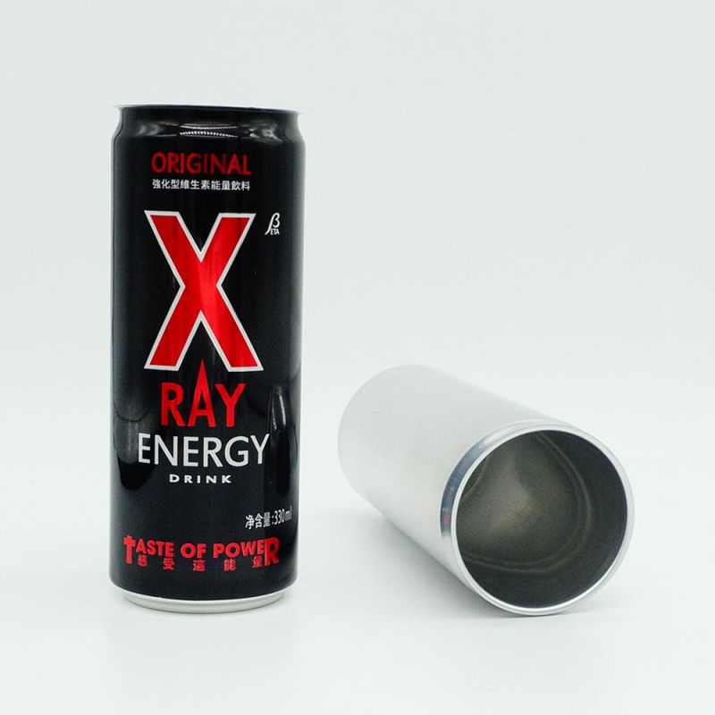 Aluminum Beverage Cans 330ml for Energy Drinks