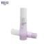 High Grade Cosmetic Packaging Purple and White Gradient Unique Design Private Glaze Tube Packaging Bottle Cosmetic Oval Tube