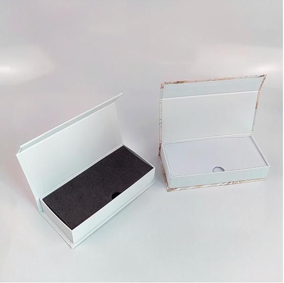 Factory Direct Supply Jade Carton Jade Push Flip Magnetic Suction Box EVA Packaging Box Jade Roller Beauty Stick Printing Box