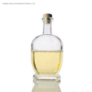 700ml Super Flint Material Empty Brandy Glass Bottle for Sale