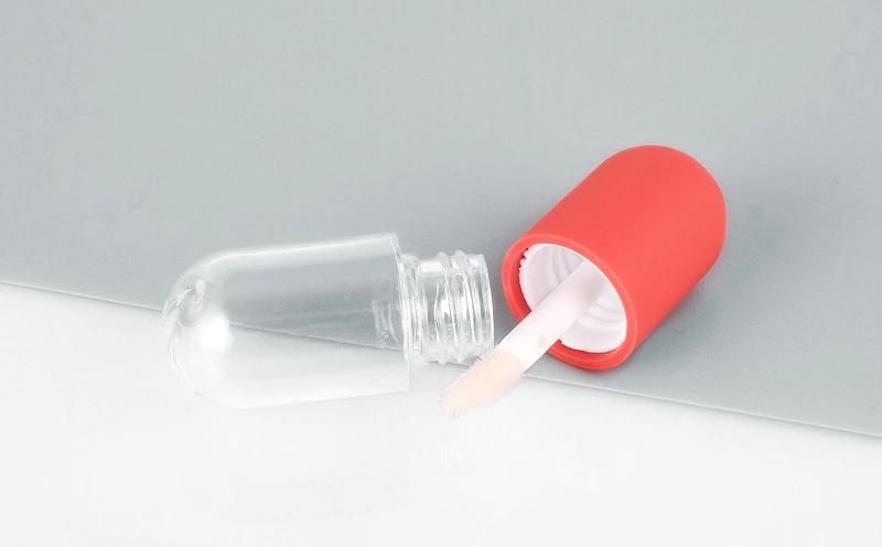 Manufacturer Popular Unique Thick Cosmetic Bottle Round Lip Gloss Case for Makeup Packaging