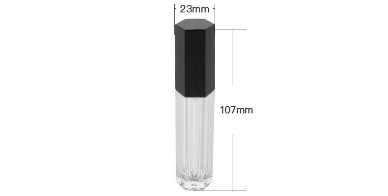 New Wholesale Unique Shape Empty Custom Lip Gloss Packaging Tube for Makeup Case