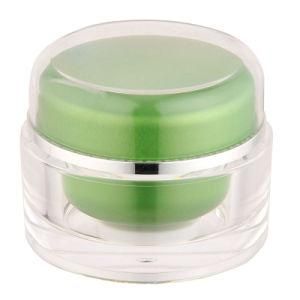 New Design Screw Cap Empty Clear Travel Cream Jar