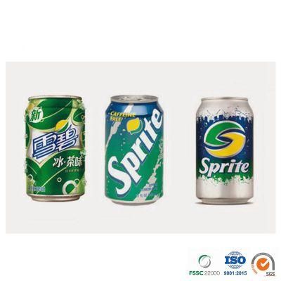 Customized Printed Soft Drink Epoxy or Bpani Lining Standard 330ml Aluminum Can