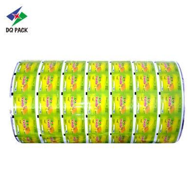 Da Pack High Quality Plastic Food Laminating Flexible Packaging Sachet Roll Film