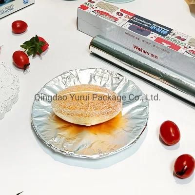 Food Grade Household Catering Aluminum Foil Roll for Food Packaging Cooking Frozen Barbecue Aluminum Foil