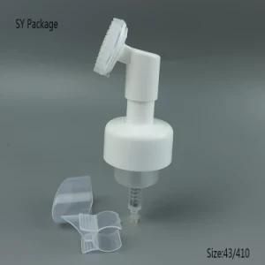 43mm Face Facial Wash Liquid Soap Foam Pump with Clip