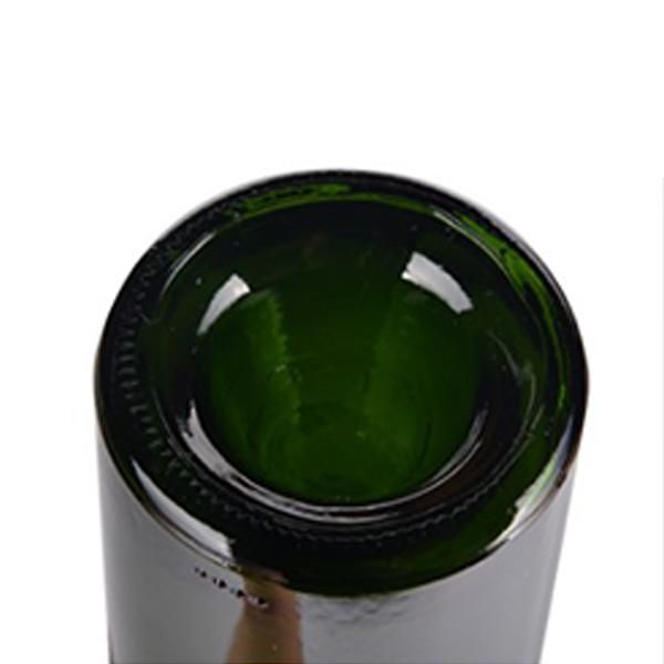 Empty Wine Glass Bottles 750ml with Stopper