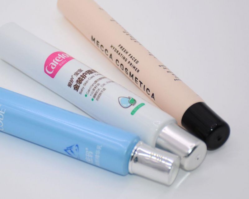 Makeup Tube Cosmetic Packagingtube Clear Plasticsurface with Customized Printing