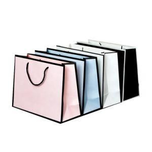 Custom Fashion Boutique Clothes Shopping Gift Packaging Coated Paper Bag