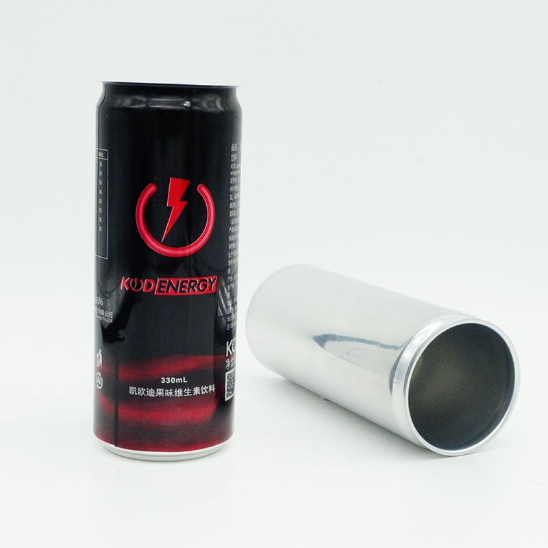 Aluminum 11.3oz Energy Drinks Cans with 202 Ends