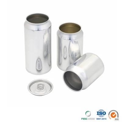 2 Pieces Empty Energy Drink Epoxy or Bpani Lining Standard 500ml Aluminum Can and Lids