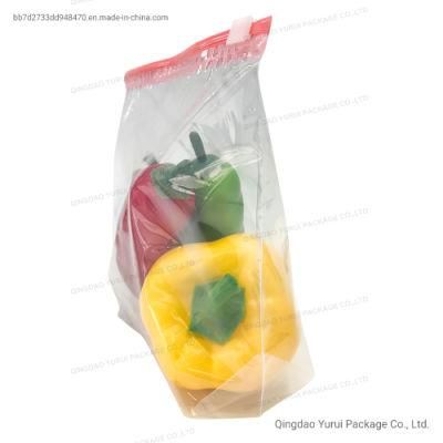 Press Seal Slider Bag with Color Zipper Slider Poly Resealable Zip Lock Slider Bags