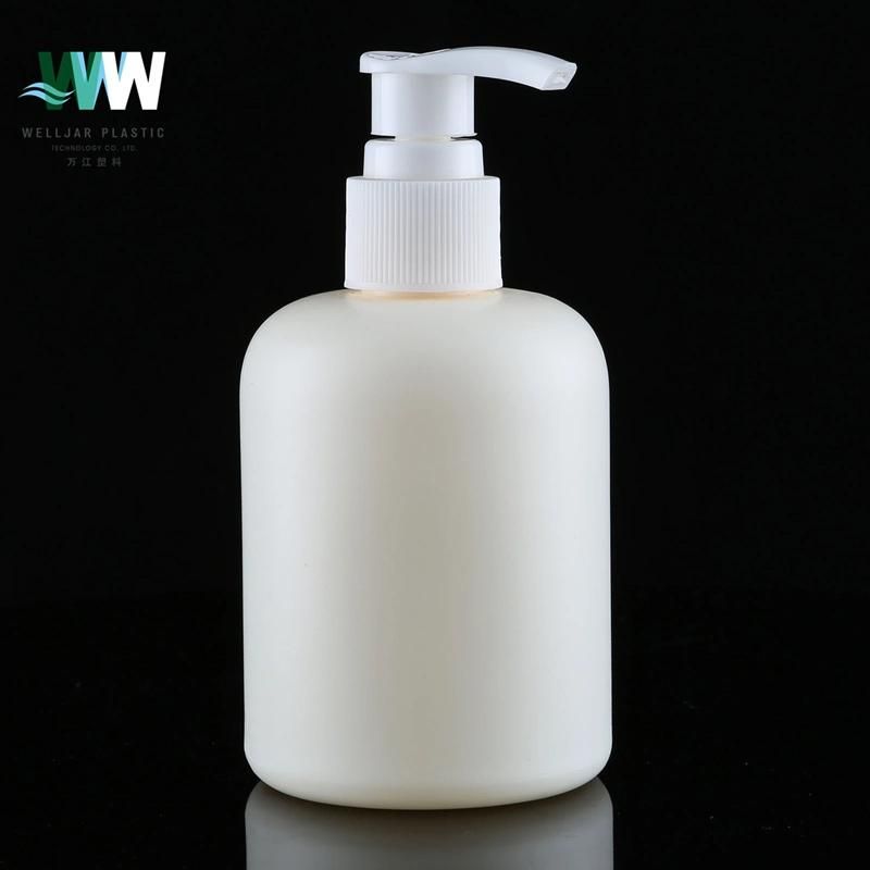 220ml Plastic Hand Sanitizer Press Empty Bottle with Lotion Pump