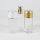 100ml Cosmetic Serum Packaging Custom Fancy Lotion Glass Bottle with Pump