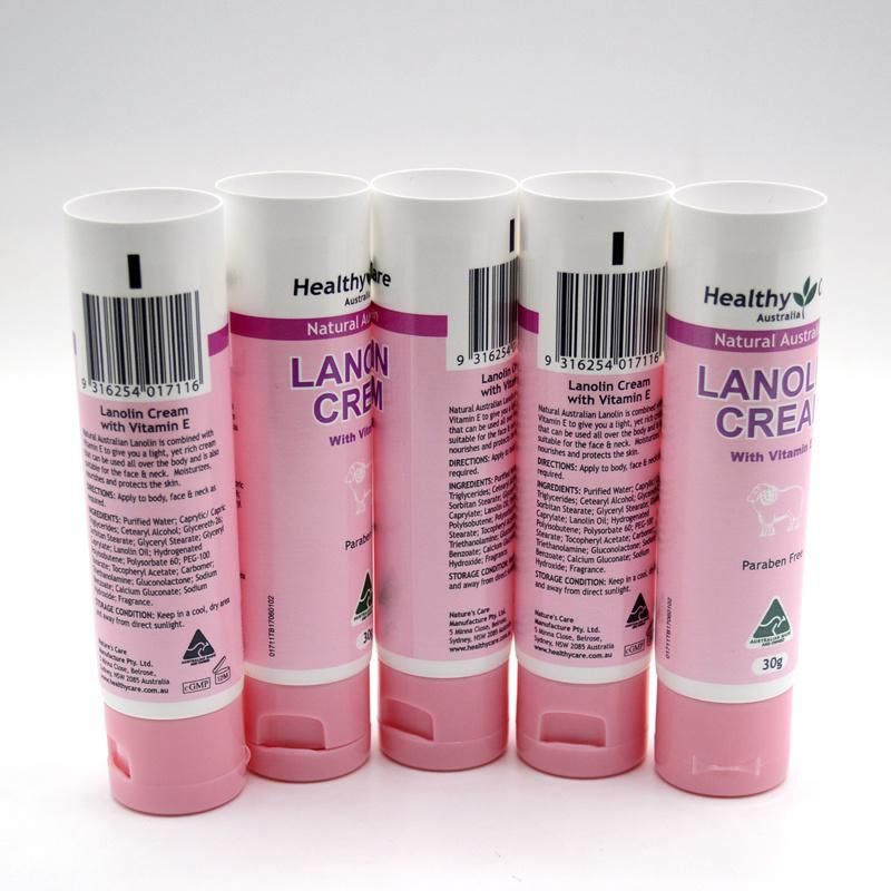 Moisturising Hand Cream Packaging PE Tube Cosmetics Gloss