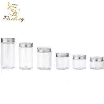 Skincare Packaging Cosmetic Face Cream 150g Pet Plastic Jar Clear Bottle