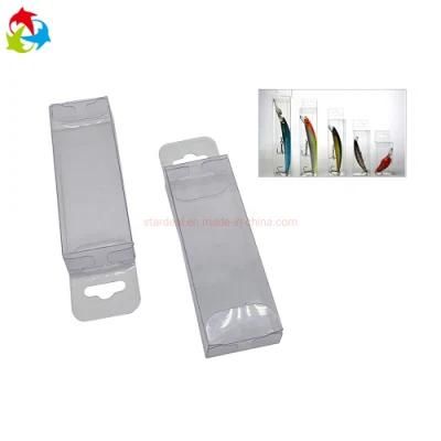 Retail Display Hanging Folding Clear Plastic Packaging Box
