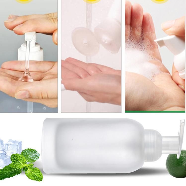 Empty Hand Wash Soap Foam Dispenser Shampoo Glass Bottles with Foam Pump for Hand Sanitizer