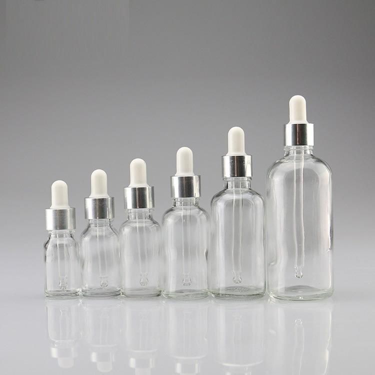 18/410 Dropper with Brown Amber Glass Bottle Jar of Packaging Oil Water Perfume Cosmetic Medicine Juice