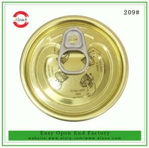 209# Tinplate Round Type Easy Open Lid