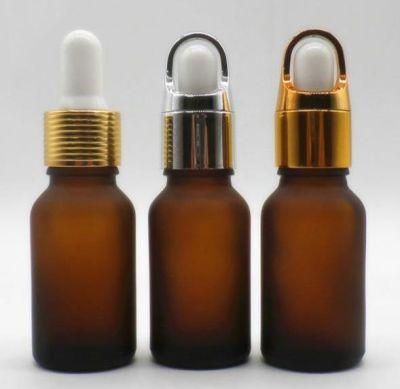 20ml 30ml Empty Amber Glass Bottles for Essential Oil Eye Dropper Bottle