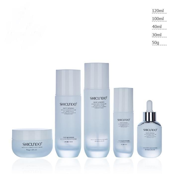 Ll30 High Quality Pump Sprayer Lotion and Skin Care Cream Use Sets Cosmetic Acrylic Plastic Bottle Have Stock