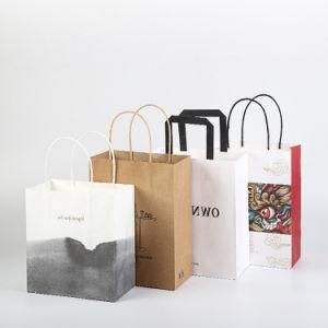 Customized Logo Recycled Small White Packaging Buy Bag Paper