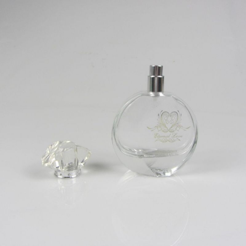 Premium Lady Diamond Shape Spray Crystal Perfume Bottle