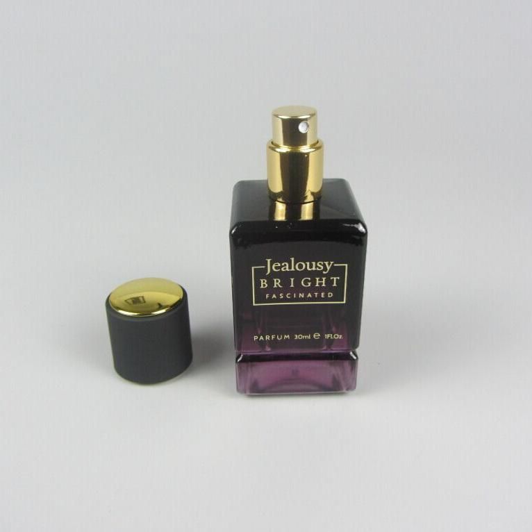 30ml Empty Refillable Square Glass Perfume Spray Bottle