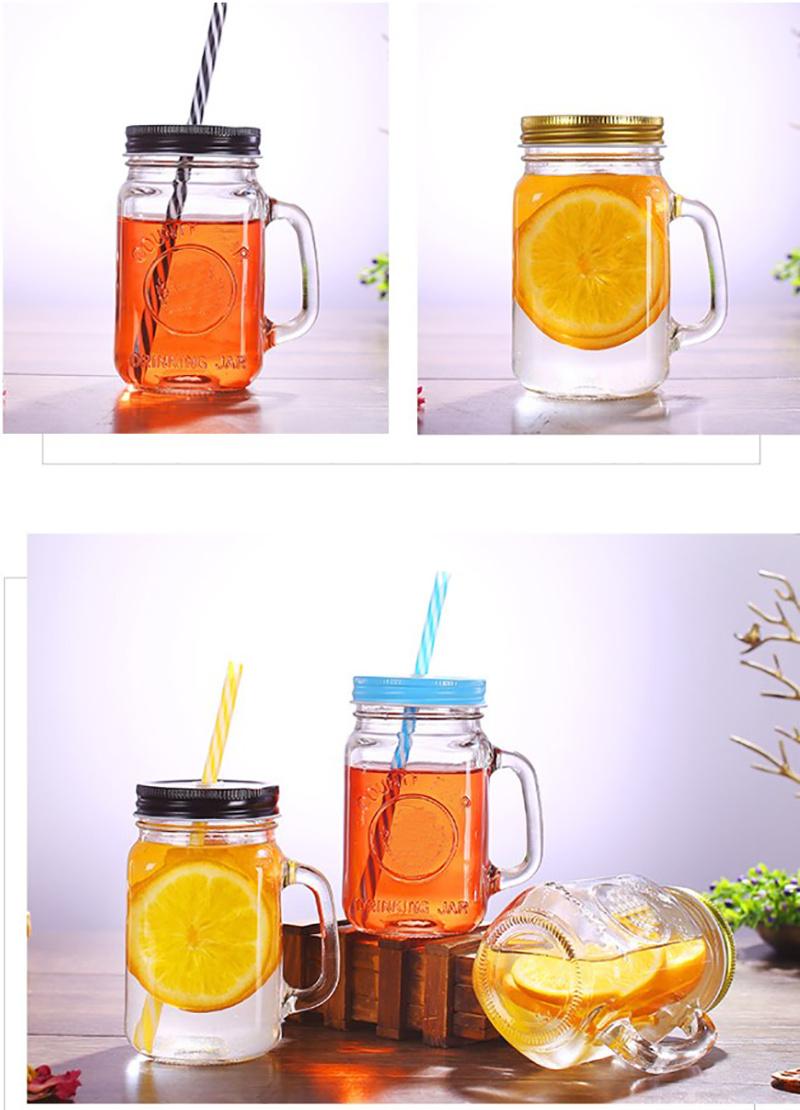 factory direct sale mason water glass bottle beverage jar