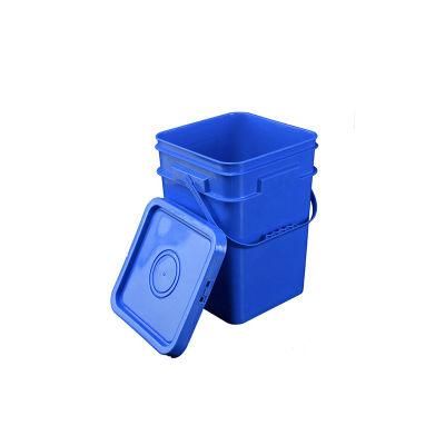 Factory Direct Supply Hot Sale Durable Tool Usage Screw Nail Bolt Plastic Pails Square Plastic Buckets
