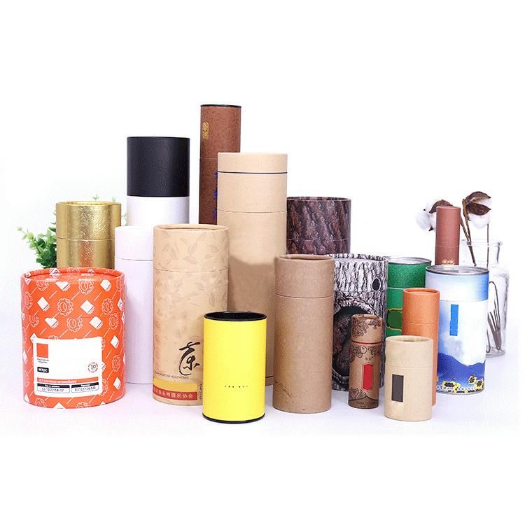 Customized Cylindrical Tube for Gifts, Skin Care Products Packaging Boxes