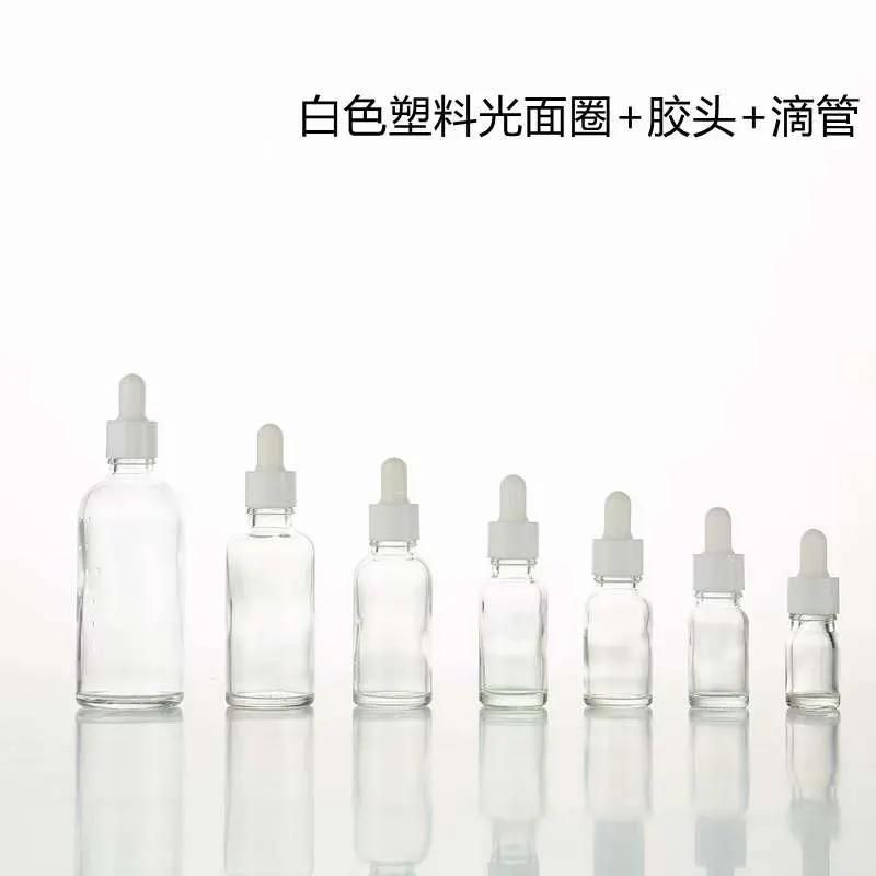 10ml 20ml 30ml Luxury Colorful Cosmetic Face Essential Oil Glass Bottles with Dropper