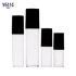 Wholesale Cosmetic Packaging Fancy Square Acrylic Custom Lotion Bottles with Pump