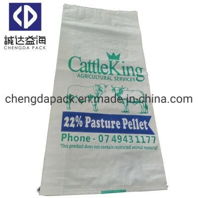 Customized 25kg 50kg Empty 100% Polypropylene Woven Rice Flour Grain Corn Bag