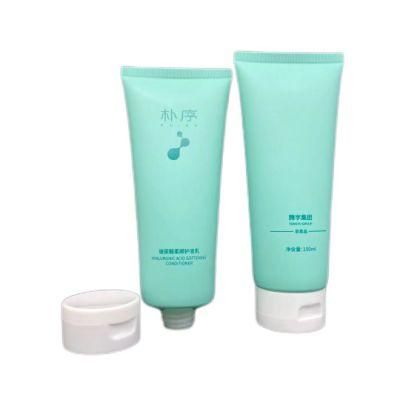 Empty Soft Clear Plastic Cosmetic Packaging Hand Cream Tube with Cap