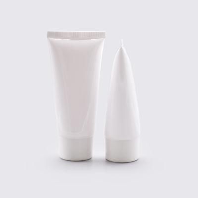 Wholesale Cheap 30ml 50ml 60ml Cosmetic Cream Tube, Custom Logo White Red Design Cosmetic Plastic Tubes