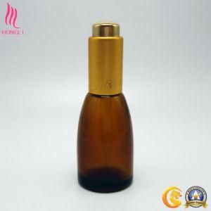 Dropper Liquid Essential Oil Amber Glass Bottles for Cosmetic