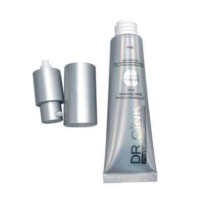 Empty Aluminum Airless Cosmetic Tube Plastic Airless Pump