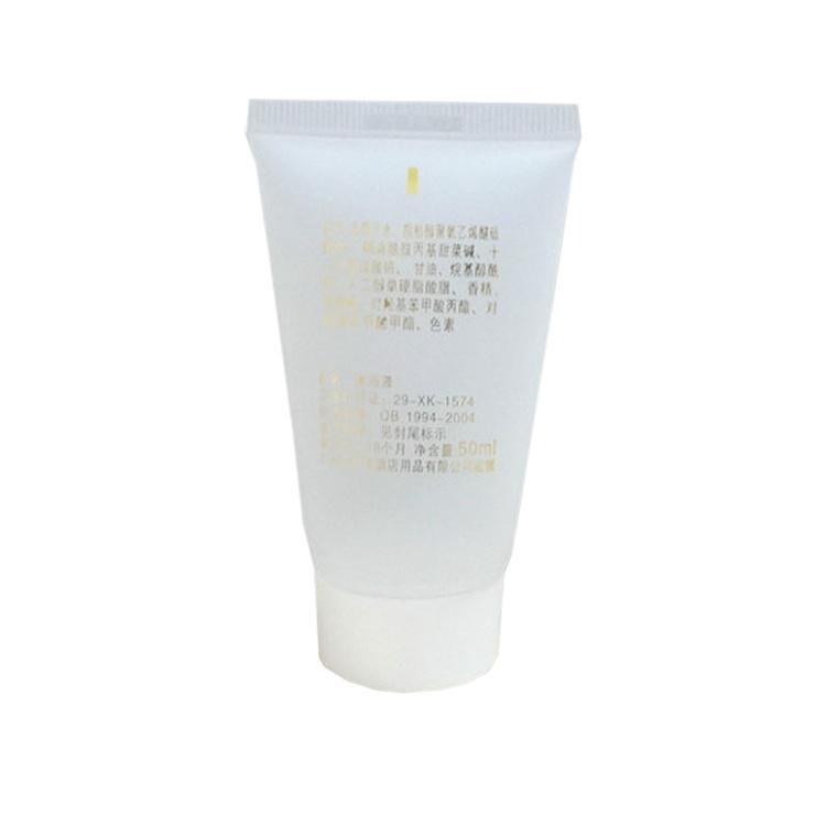 Lotion Cosmetic Soft Plastic Tube with Press Flip Top Capssh-12011t