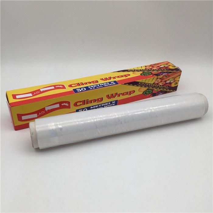 Good Stretch Household Plastic PE Cling Film Fresh Wrap for Food Storage